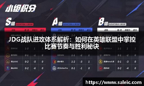 JDG战队进攻体系解析：如何在英雄联盟中掌控比赛节奏与胜利秘诀
